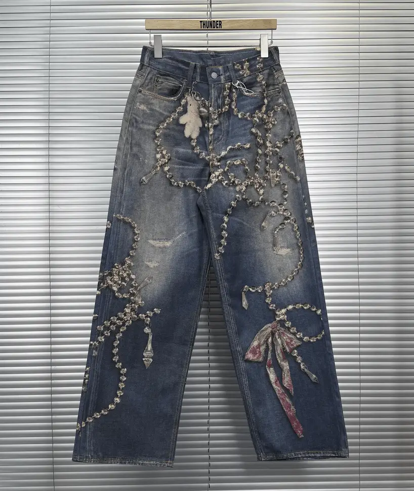 acne studios denim jeans