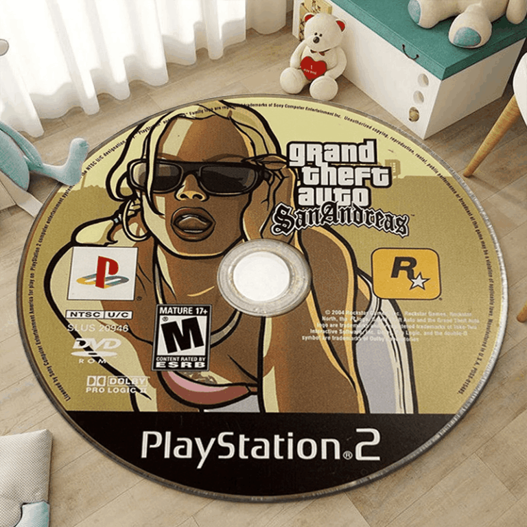 GTA San Andreas PS2 Carpet + Others