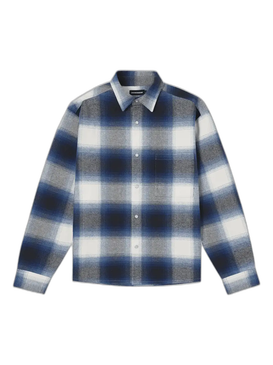 blank plaid flannel