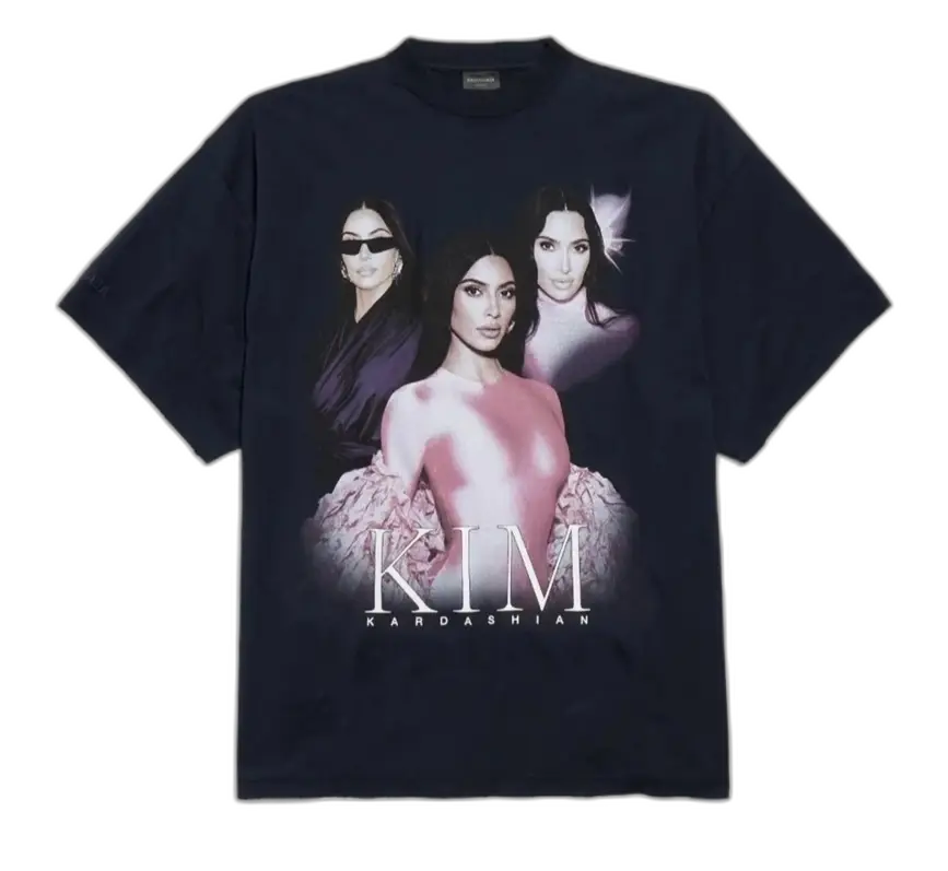 balenciaga kim kardashian tee